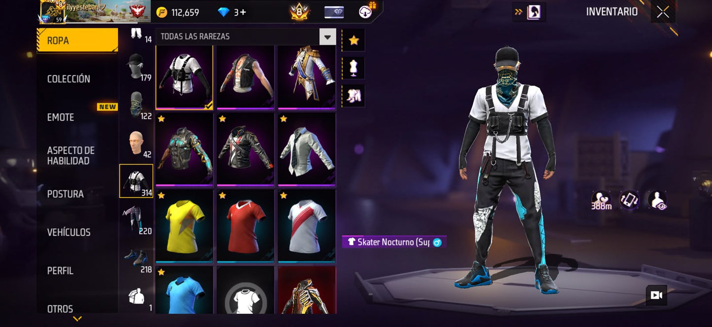 🔥 Cuenta Free Fire