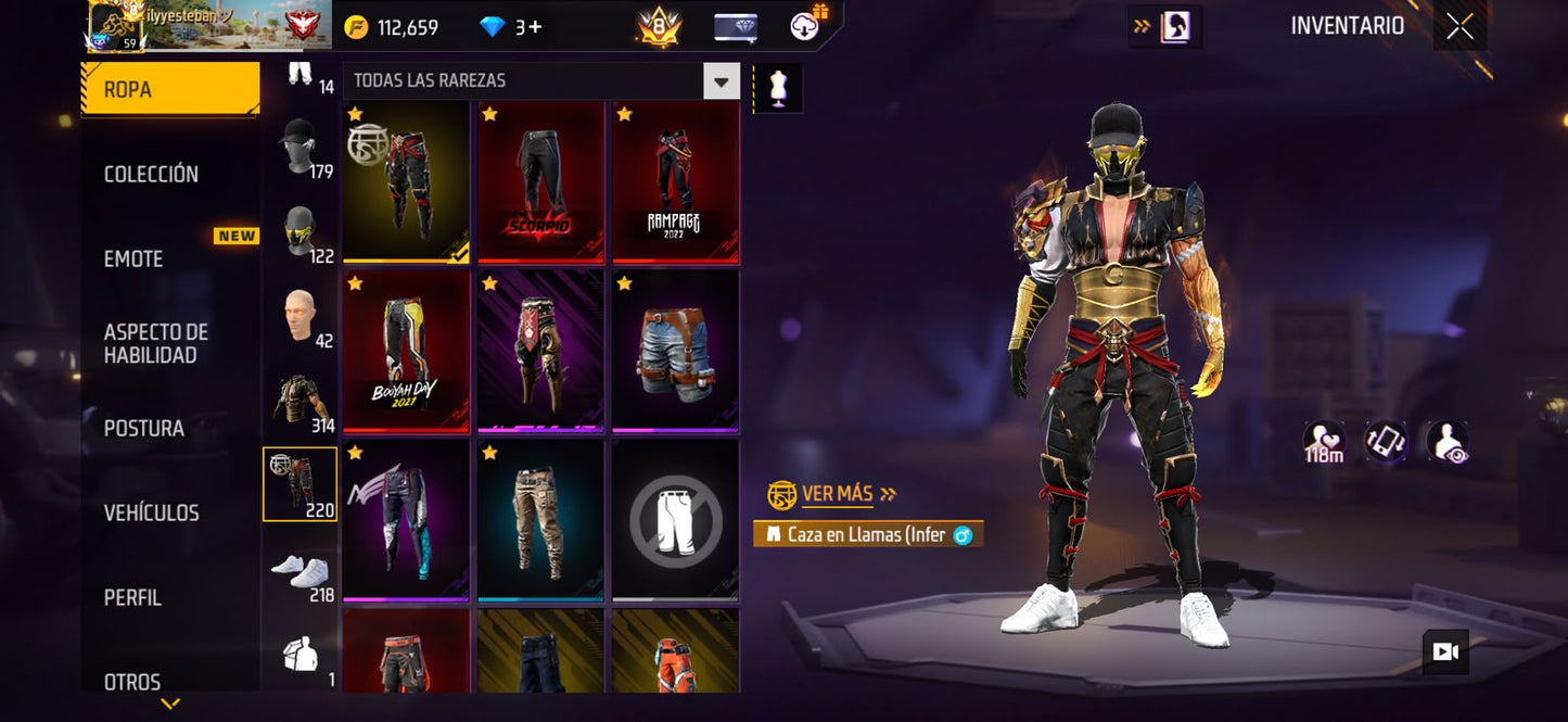 🔥 Cuenta Free Fire