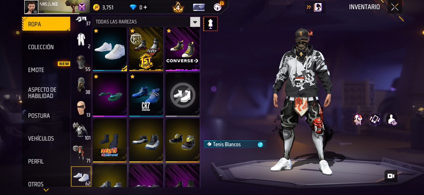 🔥 Cuenta Free Fire