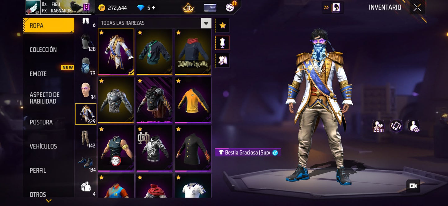 🔥 Cuenta Free Fire