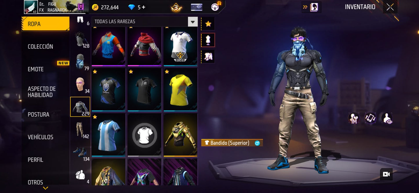 🔥 Cuenta Free Fire