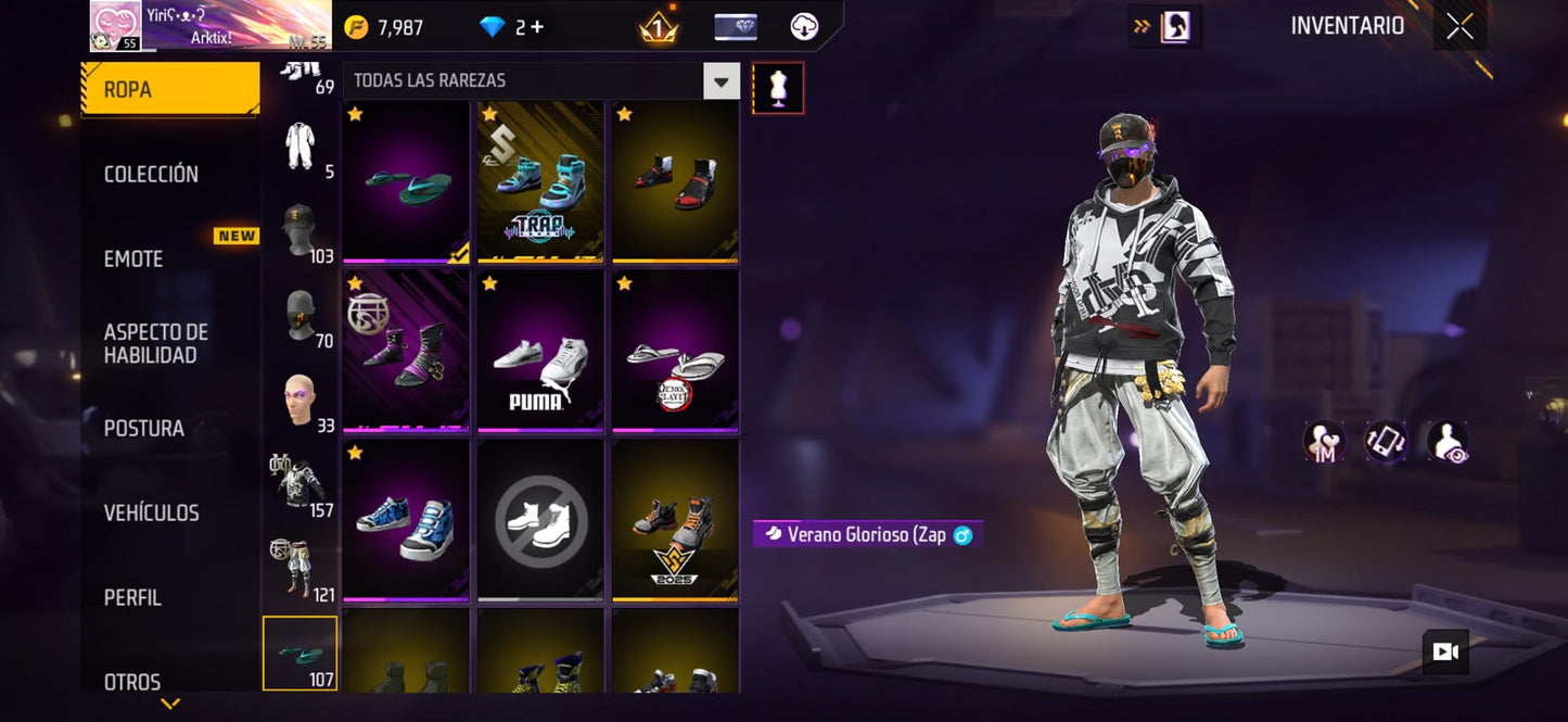 🔥 Cuenta Free Fire