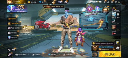 343 FREE FIRE!! CUENTA MIXTA CON 1 EVO Y BUENAS ARMAS! 298 PECHOS! CHAQUETAS DE HEROICO! PLAYERAS DE FUTBOL! ROPA DE EVENTOS CHIDOS! LA CASA DE PAPEL! ANGELICALES! PERFECTA PARA COMBINAR CON TODO! REGIÓN: SUDAMÉRICA (599mx @everyone