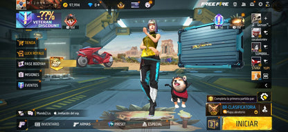 344 FREE FIRE! CUENTA SEMI VETERANA CON 1 EVO, MP40 DE INCUBADORA! 137 PECHOS! CHAQUETAS DE ORO DESDE LA S10! VENOM! NARUTO! JORDANS! ROPA DE EVENTOS Y CUBOS! PERFECTA PARA COMBINAR! REGIÓN: EEUU (399mx @everyone