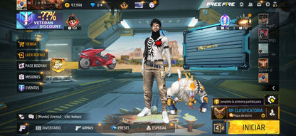 344 FREE FIRE! CUENTA SEMI VETERANA CON 1 EVO, MP40 DE INCUBADORA! 137 PECHOS! CHAQUETAS DE ORO DESDE LA S10! VENOM! NARUTO! JORDANS! ROPA DE EVENTOS Y CUBOS! PERFECTA PARA COMBINAR! REGIÓN: EEUU (399mx @everyone