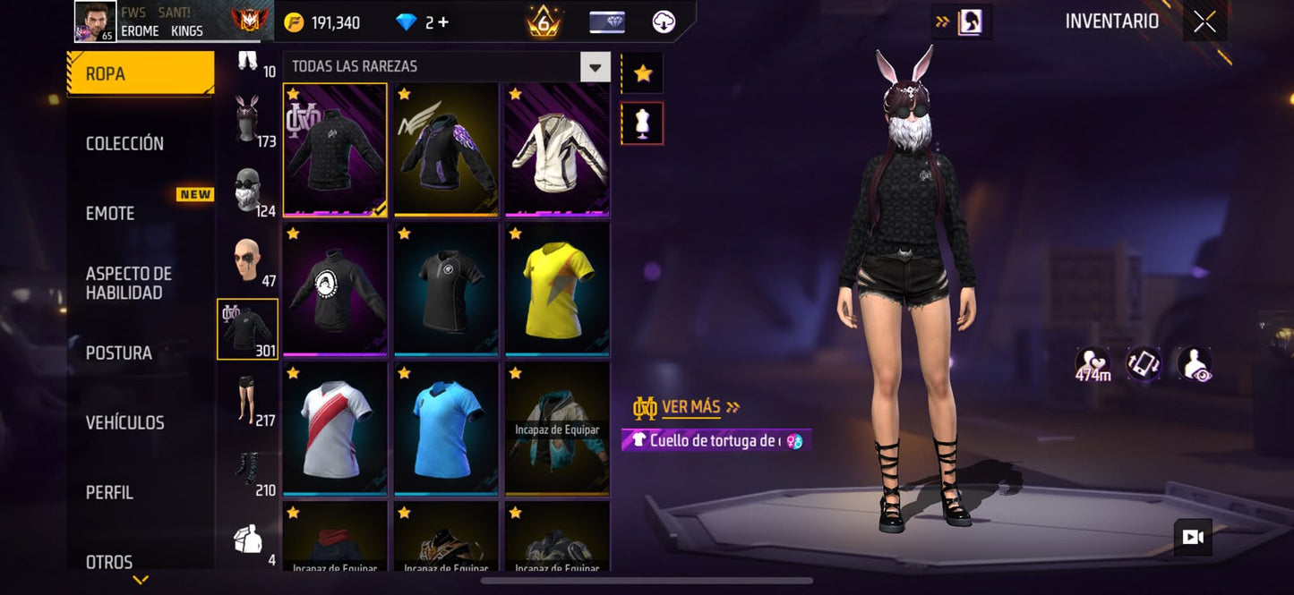 🔥 Cuenta Free Fire