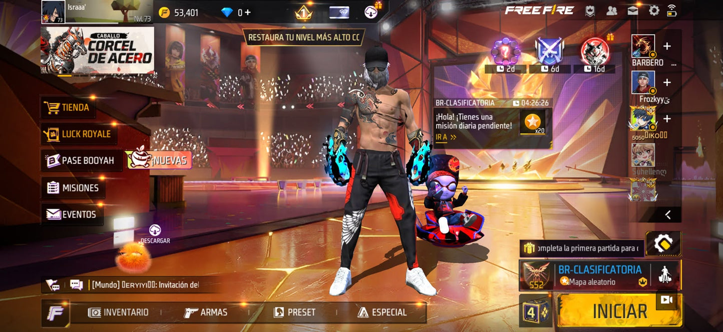🔥 Cuenta Free Fire