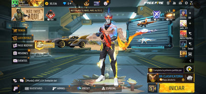 345 FREE FIRE! CUENTA MIXTA Y VETERANA CON 11 EVOS, 6 AL NIVEL MÁXIMO! 753 PECHOS! PASES ANTIGUOS! TRAJE COBRA! SCORPION! ATTACK ON TITÁN! INCUBADORAS CARAS Y CHIDAS! CHAQUETAS DE HEROICO Y ORO VETERANAS! CULLO DE TORTUGA! ANGELICALES DE HOMBRE Y...