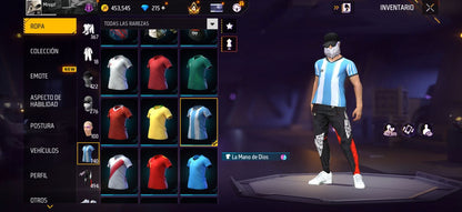 346 FREE FIRE! CUENTA MIXTA CON 10 EVOS, 2 AL NIVEL MÁXIMO Y BUENAS ARMAS DE INCUBADORA! 740 PECHOS!! PASES ANTIGUOS! TRAJE BOOYAH! NARUTO! CUELLOS DE TORTUGA! CHAQUETA DE S10! PLAYERAS DE FUTBOL! ROPA DE EVENTOS E INCUBADORAS! ANGELICALES DE HOMBRE...