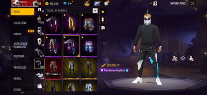 347 FREE FIRE! CUENTA MIXTA Y SEMI VETERANA CON 8 EVOS, 4 AL NIVEL MÁXIMO Y BUENAS ARMAS DE INCUBADORA! 625 PECHOS!!PASES SEMI ANTIGUOS! TRAJE COBRA! CJAQUETAS DE HEROICO Y ORO ANTIGUAS! CUELLO DE TORTUGA! MUCHA ROPA DE EVENTOS E INCUBADORAS CHIDAS!...