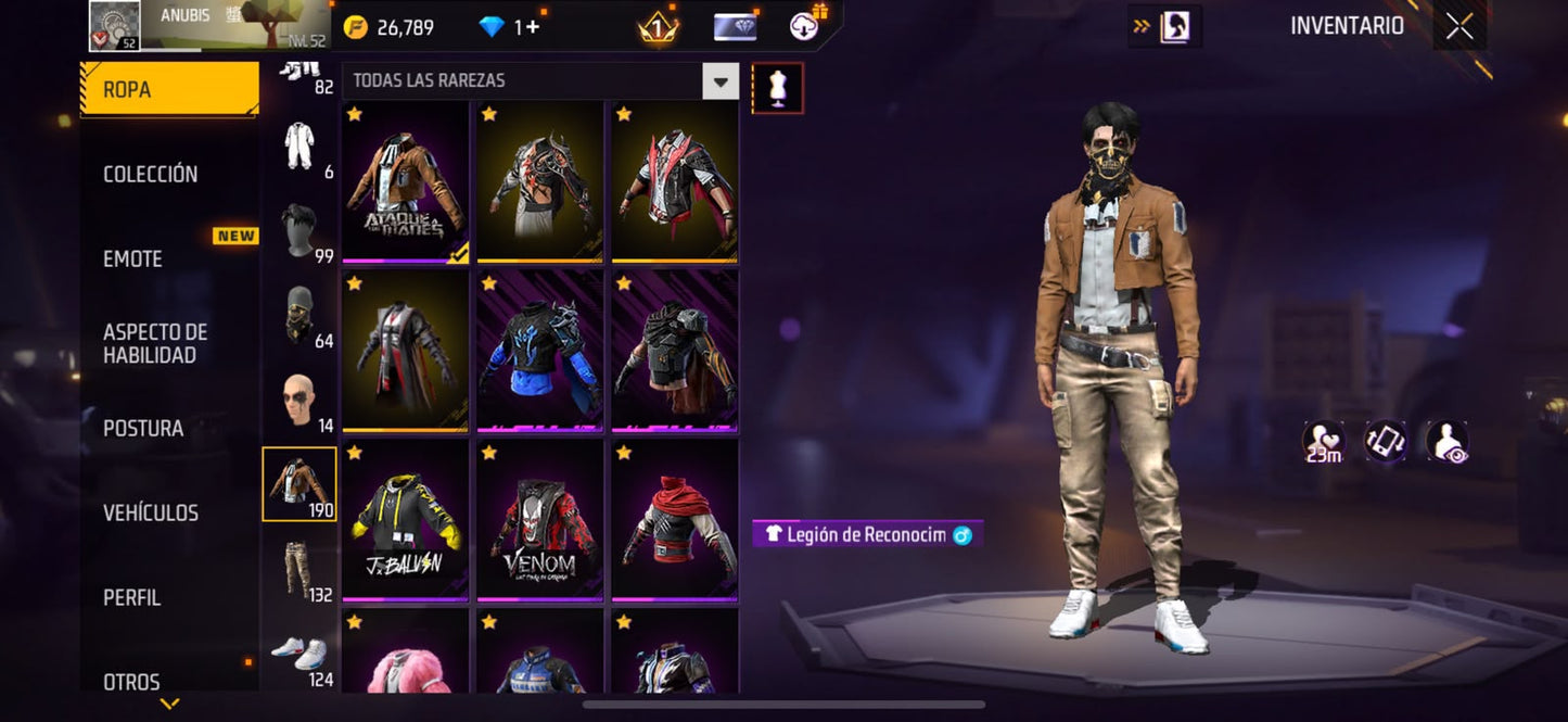 🔥 Cuenta Free Fire