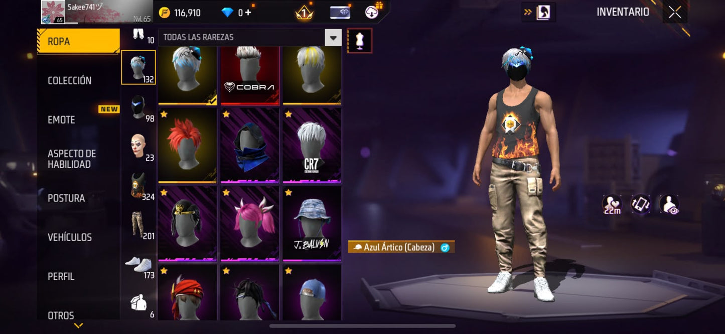 🔥 Cuenta Free Fire