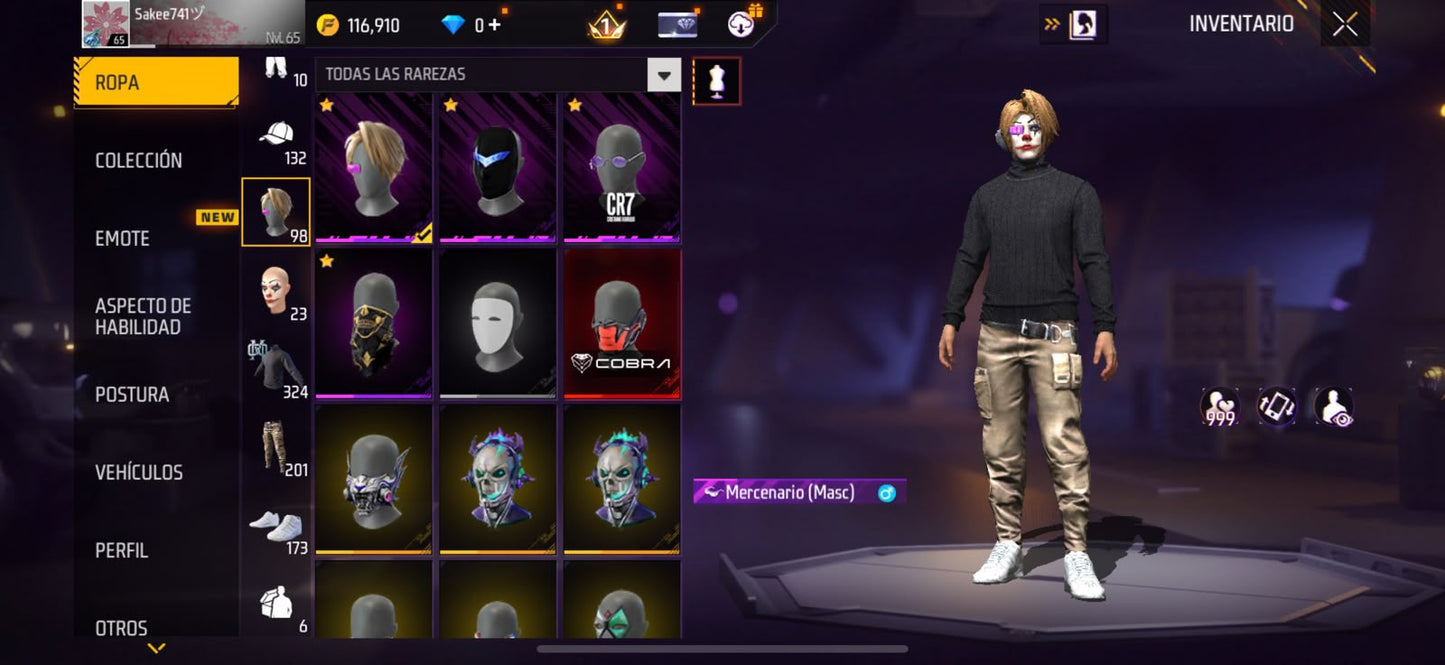 🔥 Cuenta Free Fire
