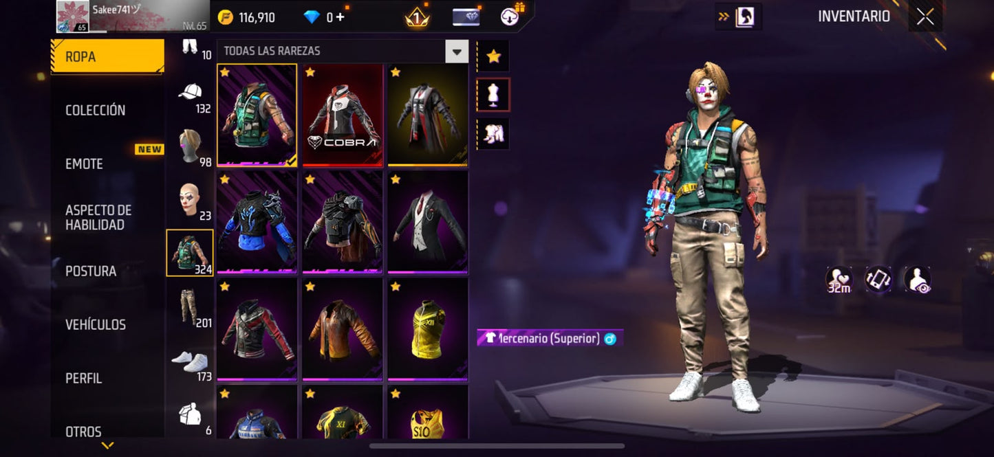 🔥 Cuenta Free Fire