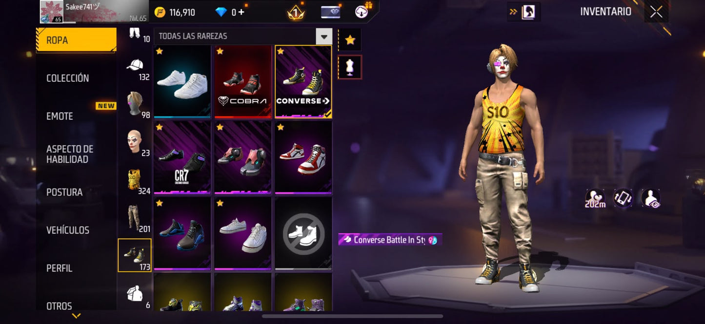 🔥 Cuenta Free Fire