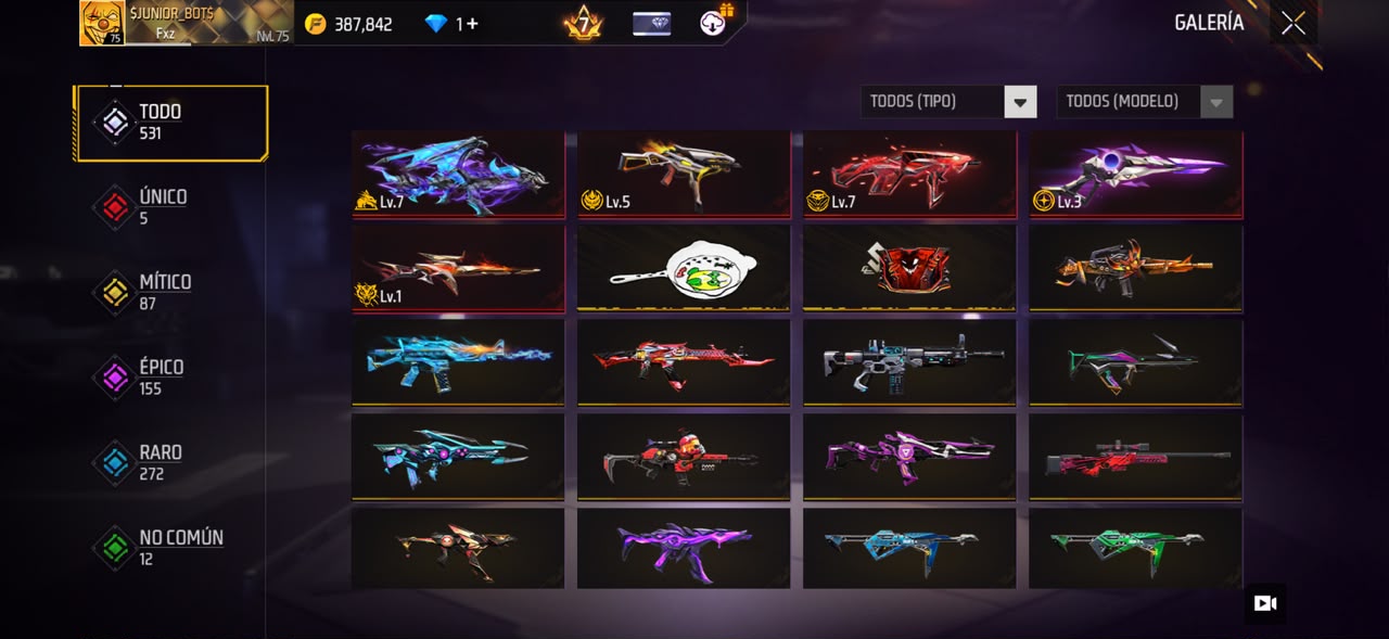 🔥 Cuenta Free Fire