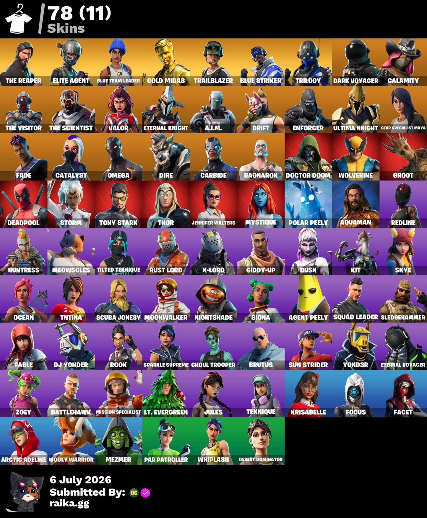🎮 Cuenta Fortnite
