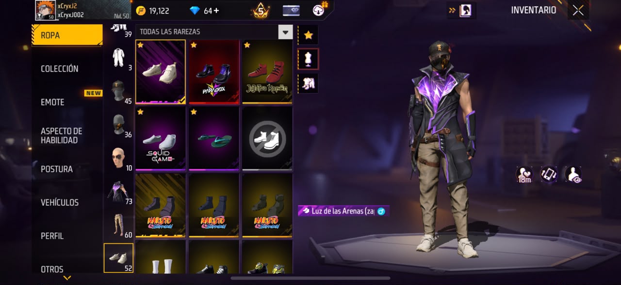 🔥 Cuenta Free Fire