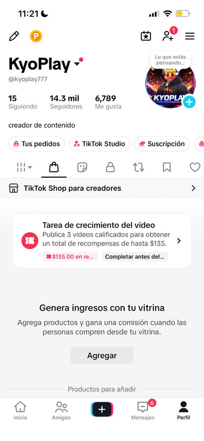 📱 Cuenta TikTok