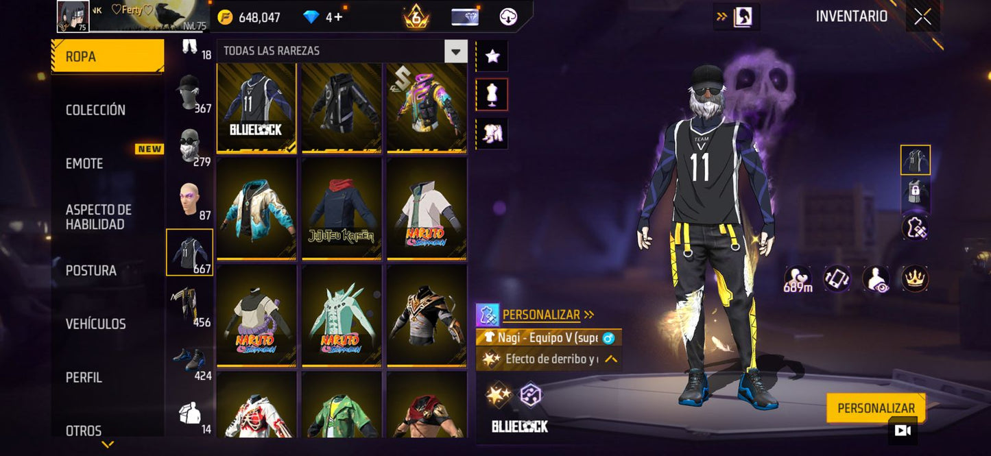🔥 Cuenta Free Fire