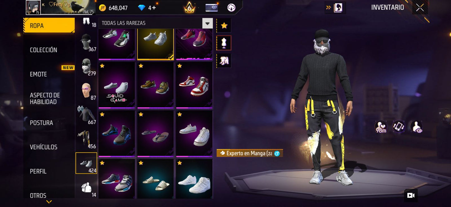 🔥 Cuenta Free Fire