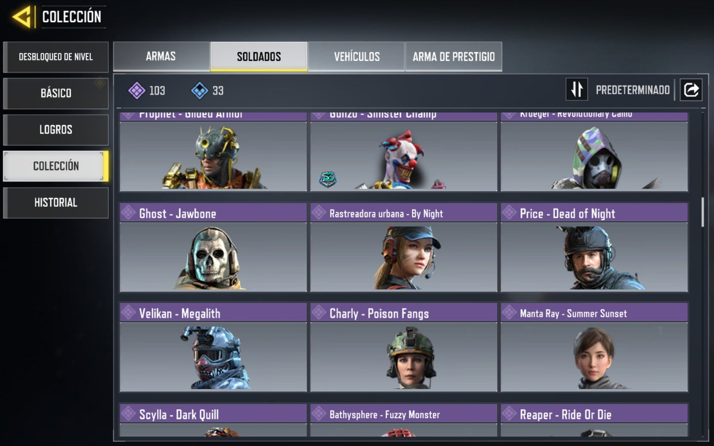 🎖️ Cuenta COD Mobile