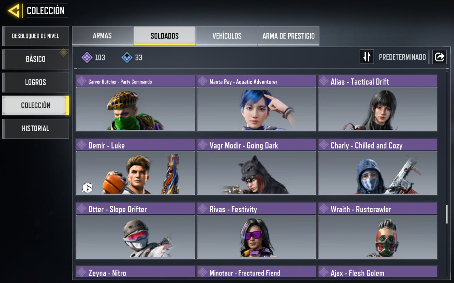 🎖️ Cuenta COD Mobile