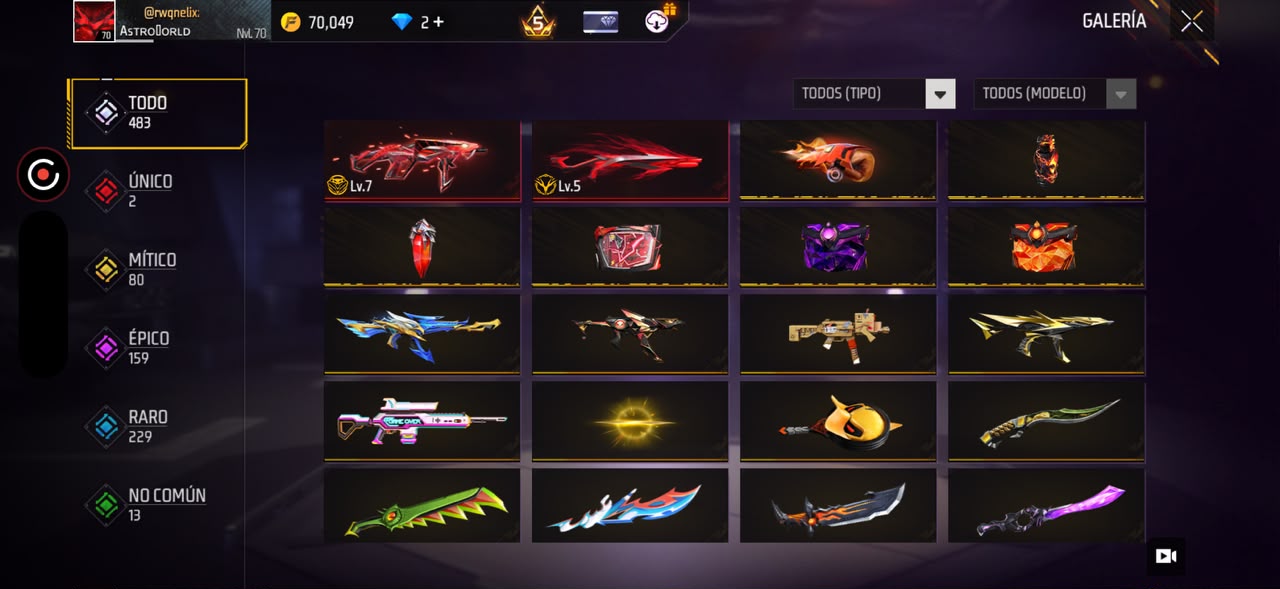 🔥 Cuenta Free Fire