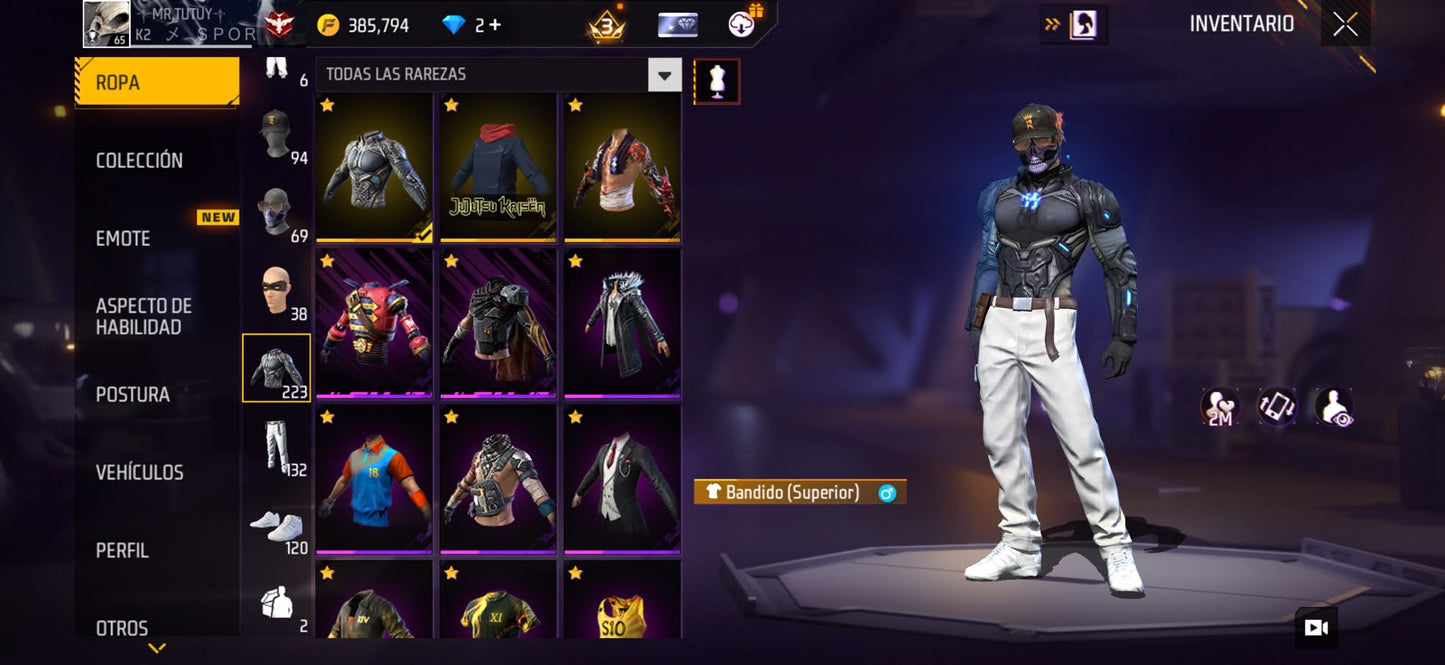🔥 Cuenta Free Fire