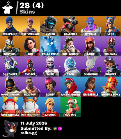 🎮 Cuenta Fortnite