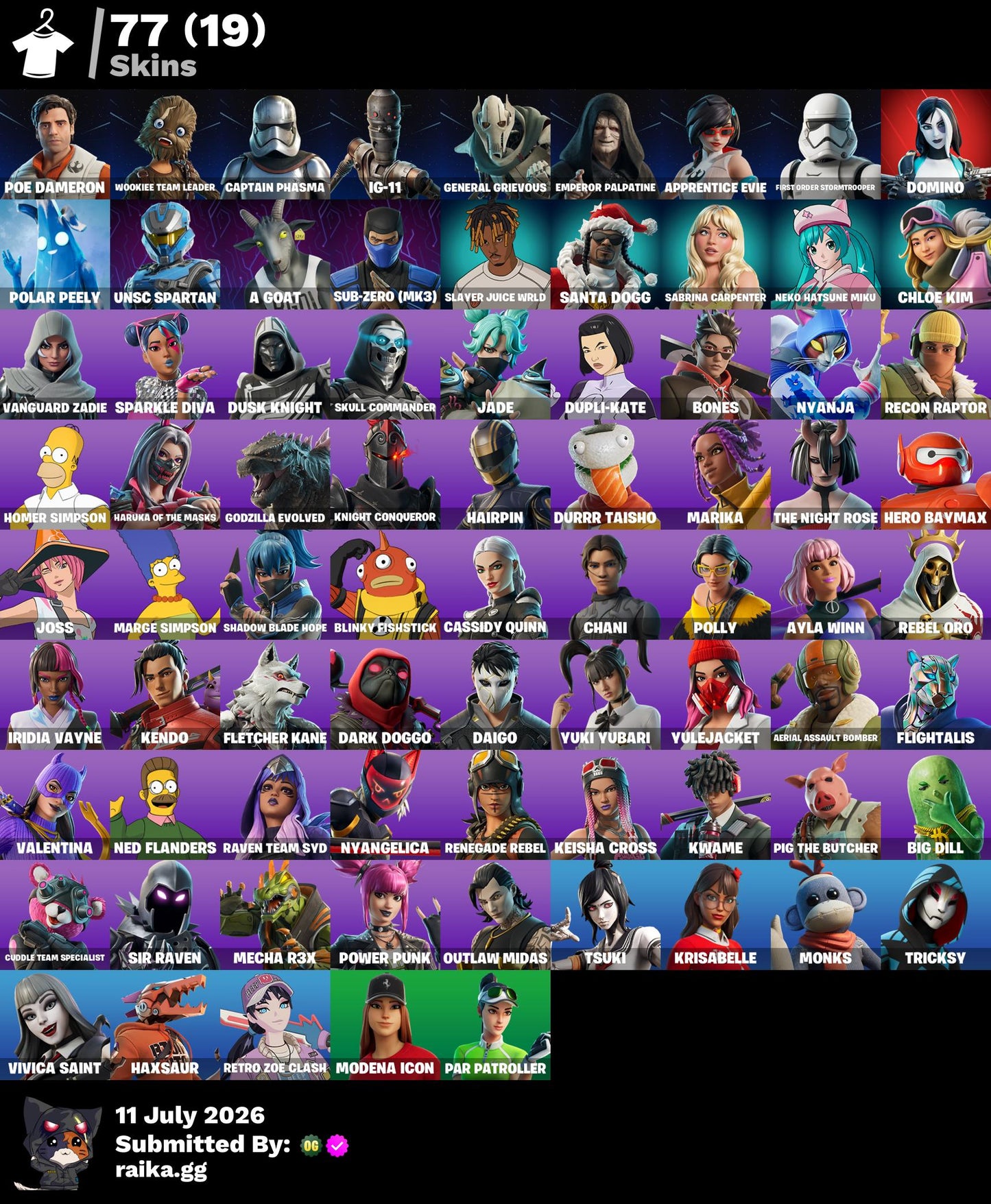 🎮 Cuenta Fortnite