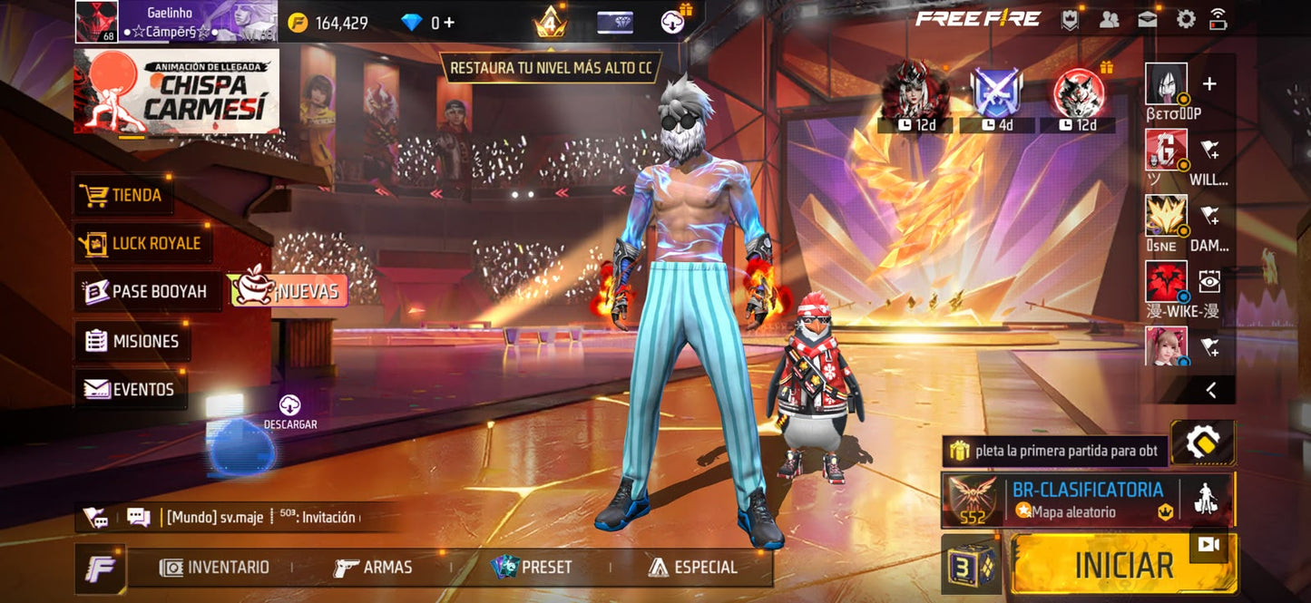 🔥 Cuenta Free Fire