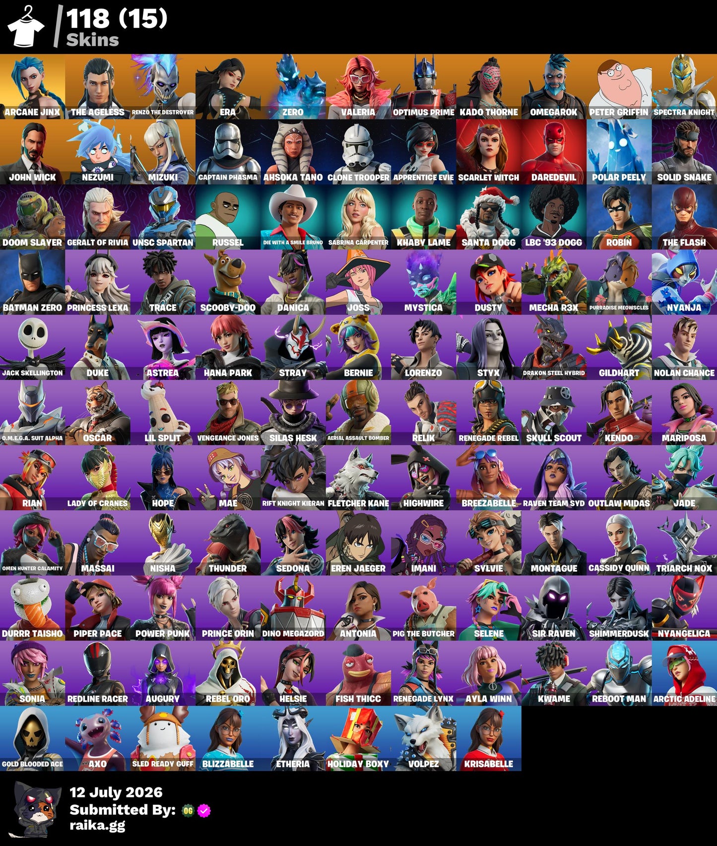 🎮 Cuenta Fortnite