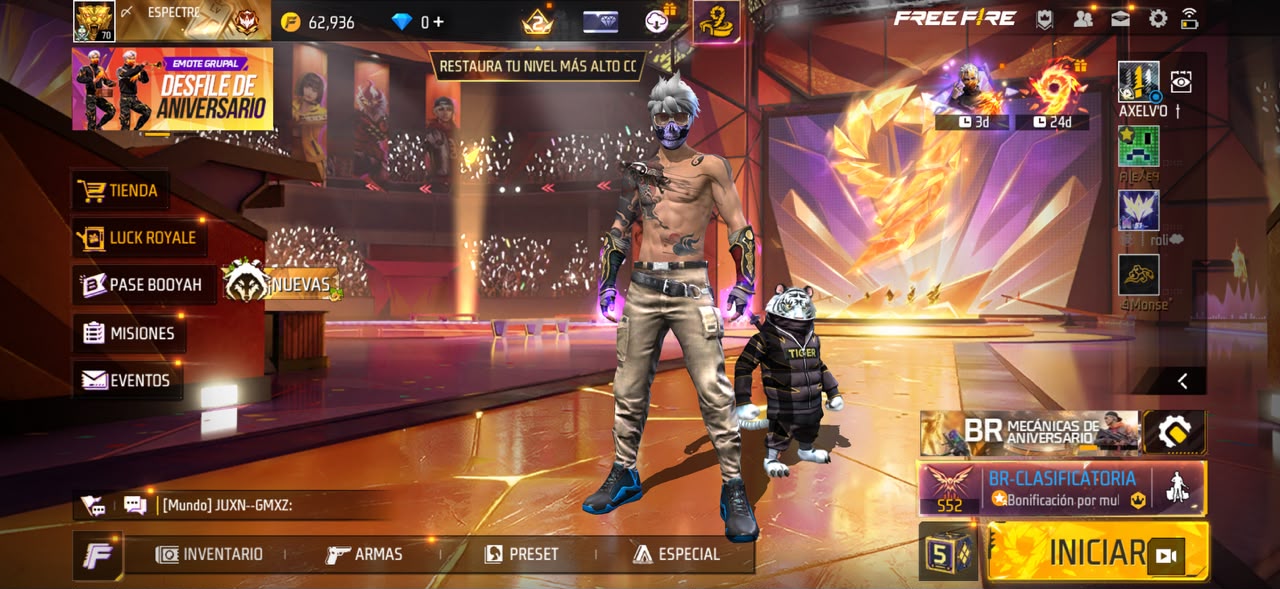 🔥 Cuenta Free Fire