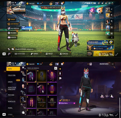 🔥 Cuenta Free Fire