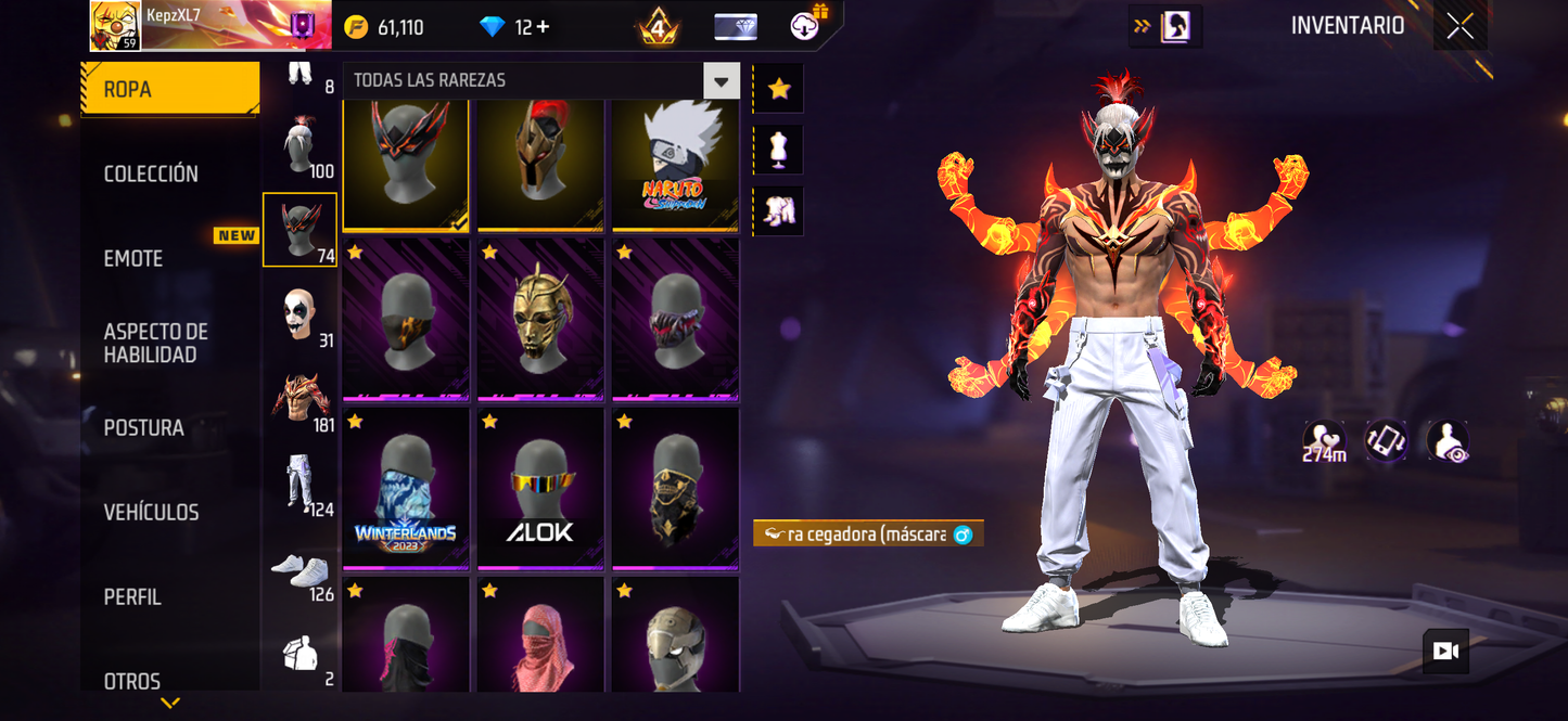 🔥 Cuenta Free Fire