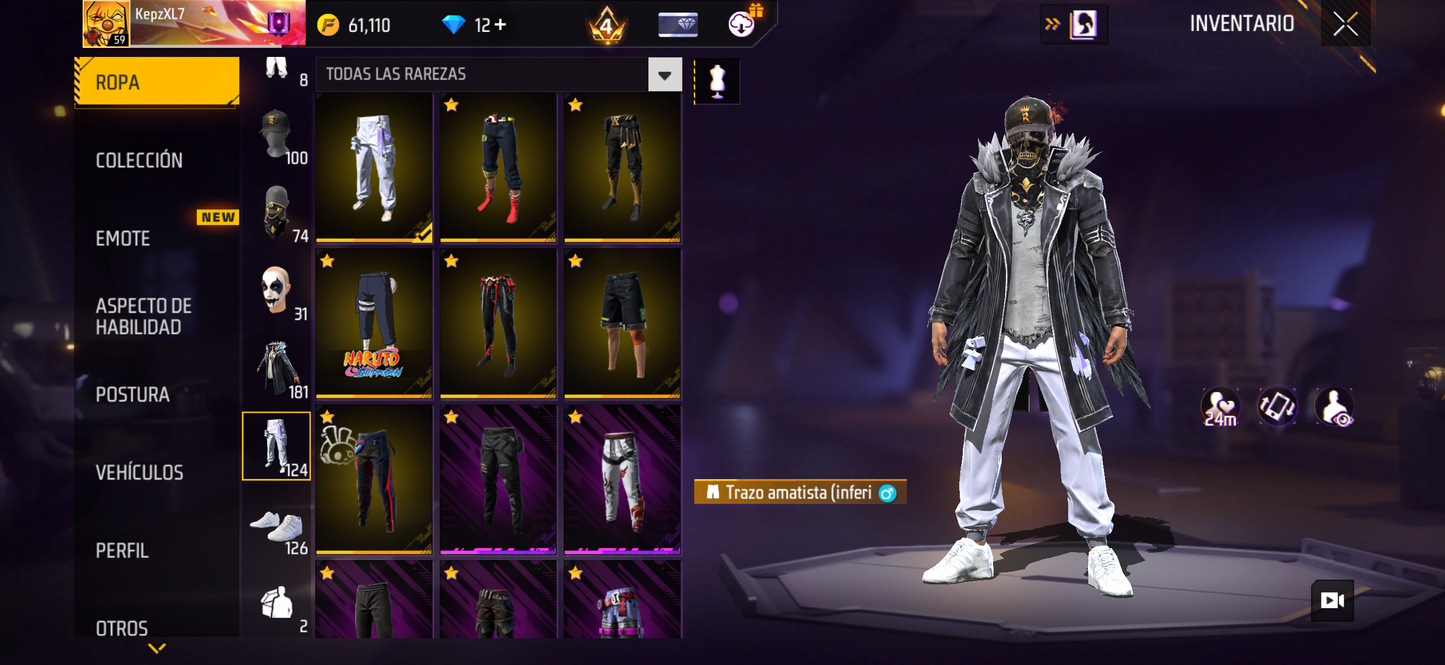 🔥 Cuenta Free Fire
