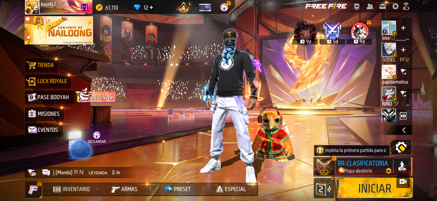 🔥 Cuenta Free Fire