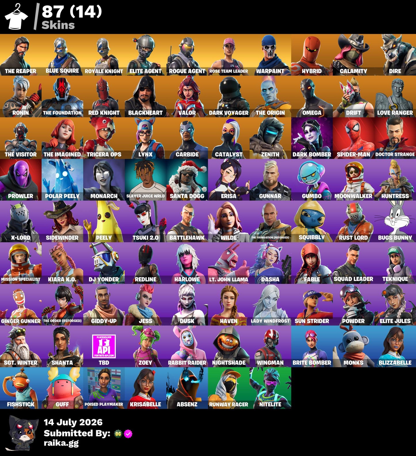 🎮 Cuenta Fortnite