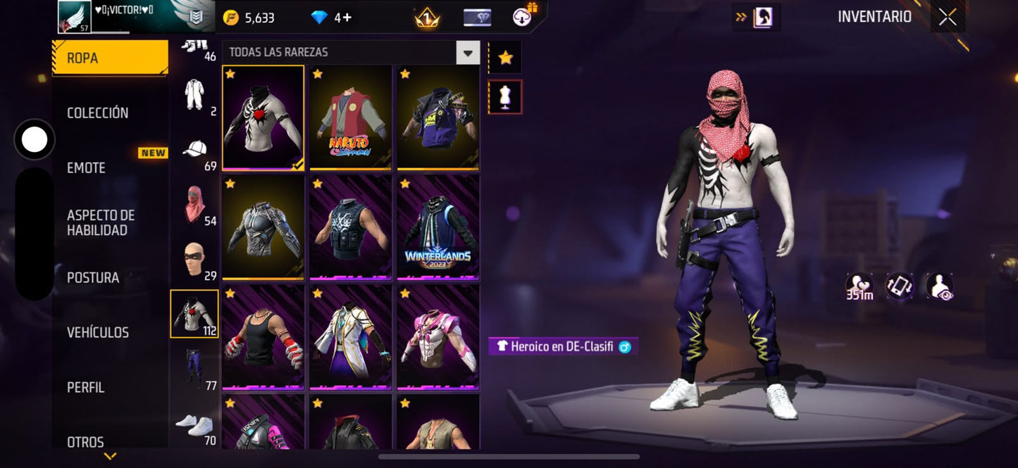 🔥 Cuenta Free Fire