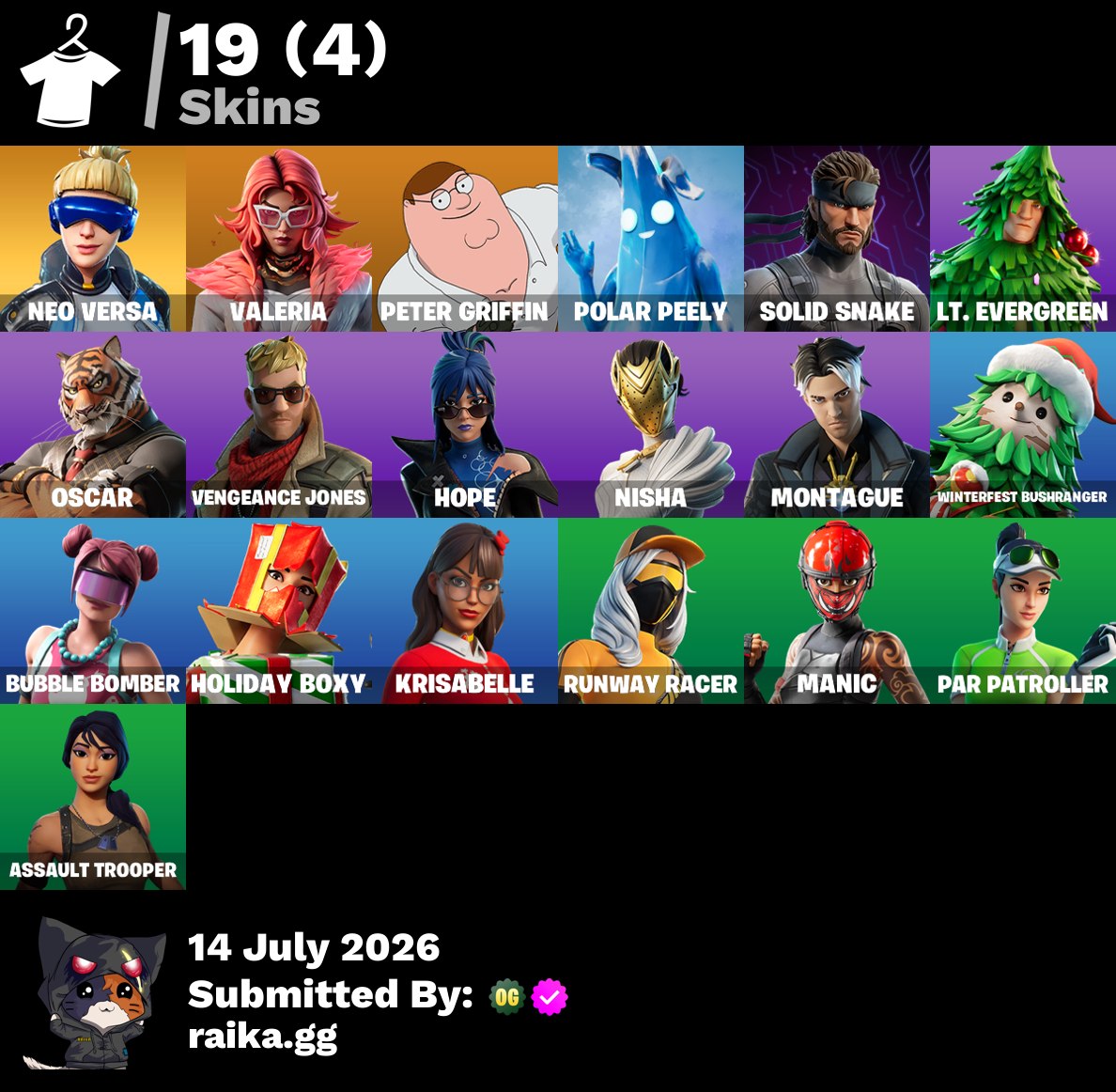 🎮 Cuenta Fortnite