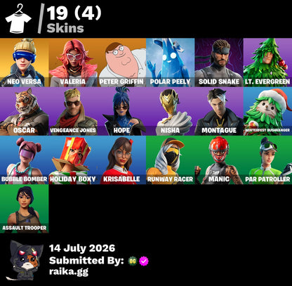 🎮 Cuenta Fortnite