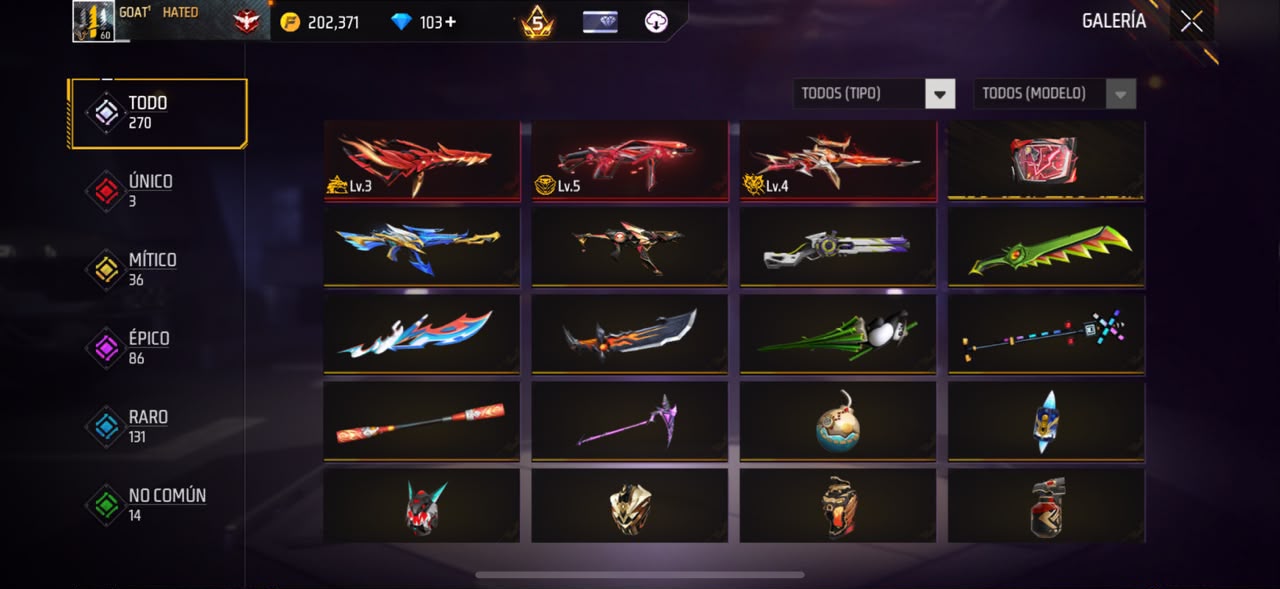 🔥 Cuenta Free Fire