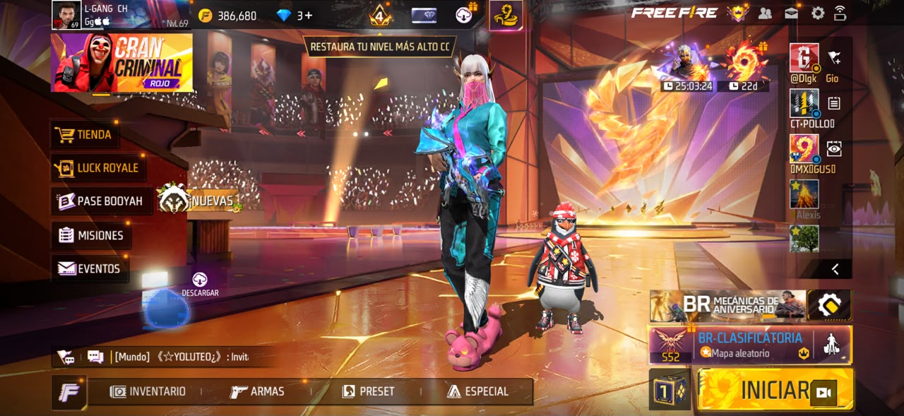 🔥 Cuenta Free Fire