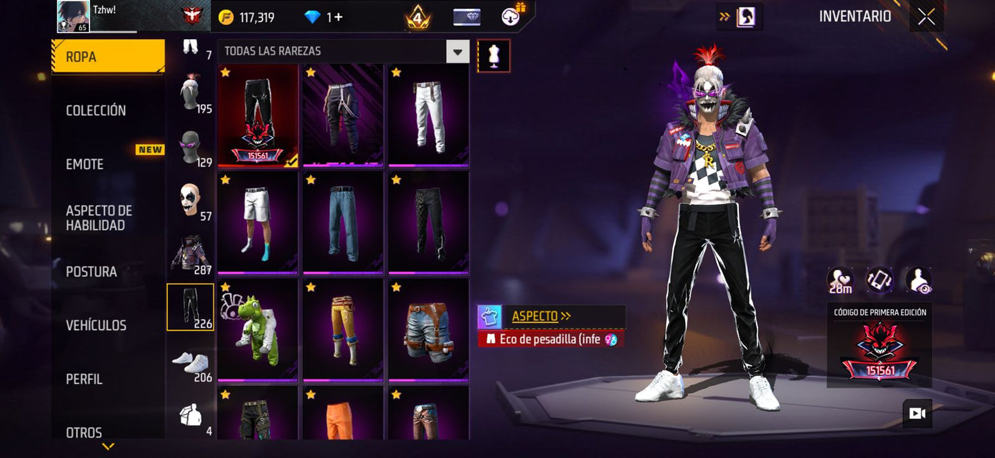 🔥 Cuenta Free Fire