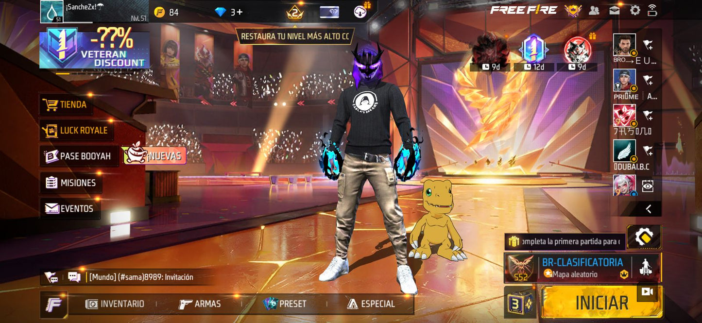 🔥 Cuenta Free Fire