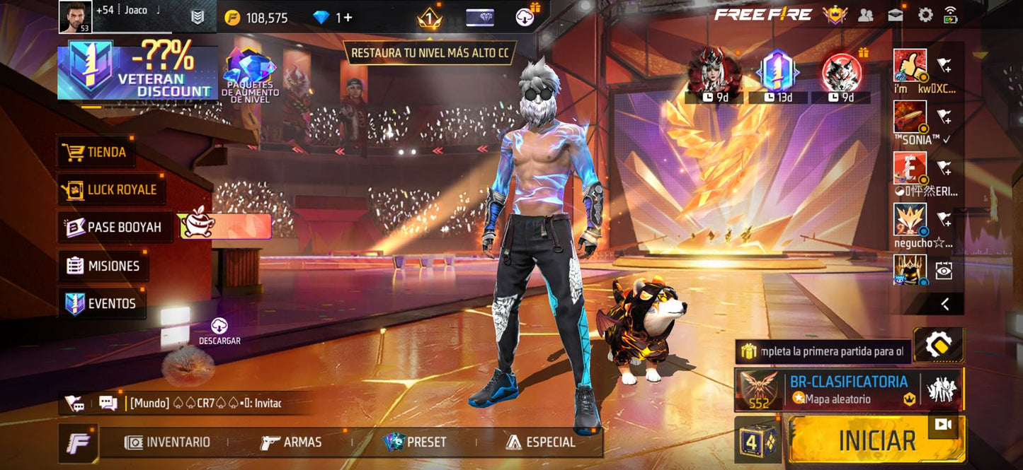 🔥 Cuenta Free Fire