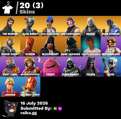 🎮 Cuenta Fortnite