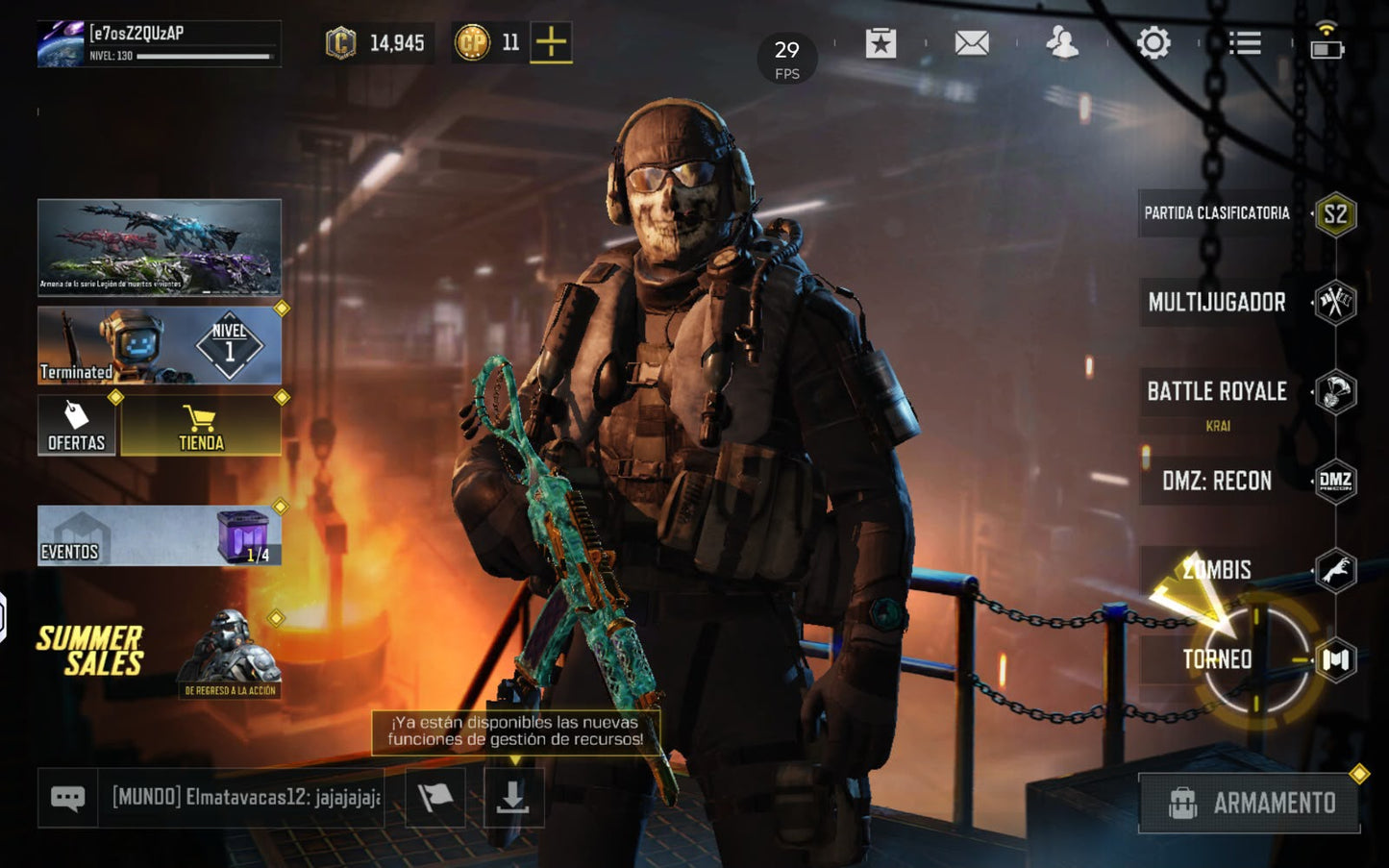 🎖️ Cuenta COD Mobile
