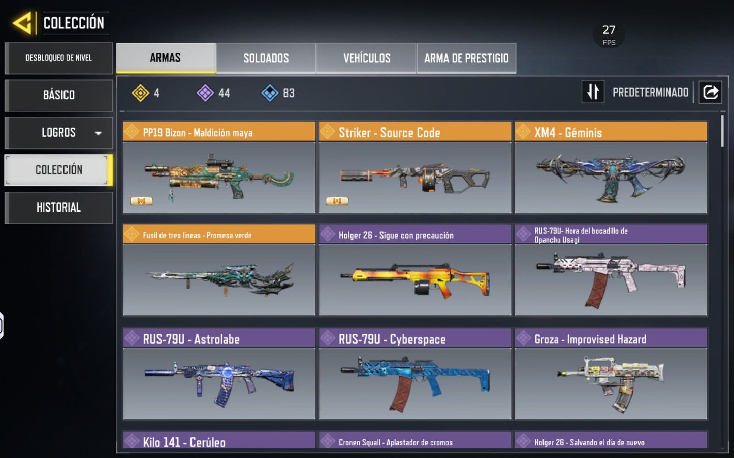 🎖️ Cuenta COD Mobile